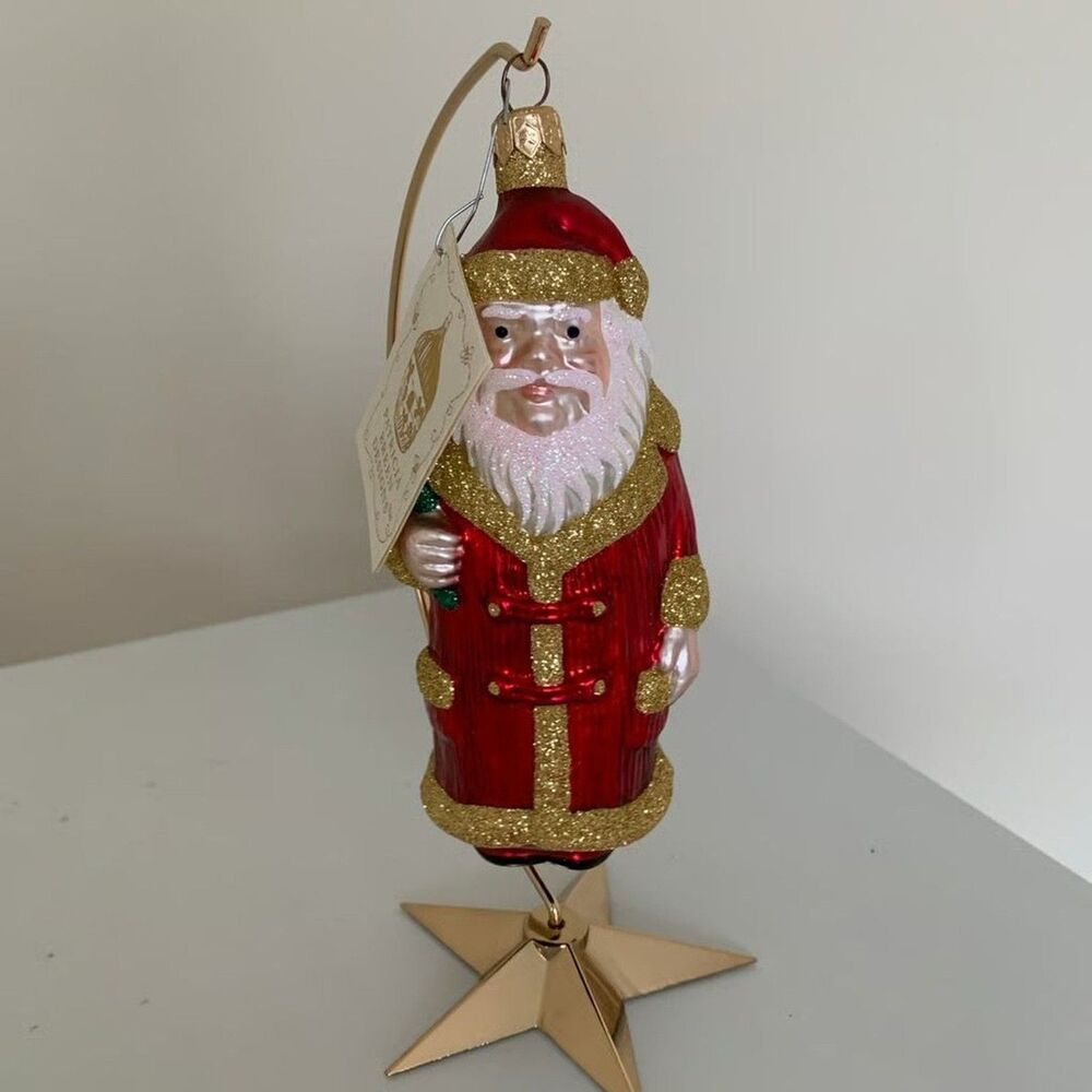 Vintage Patricia Breen  SANTA Ornament Retired -NWT - RARE!